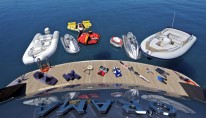 Motor yacht ORAMA -  Tenders and Toys